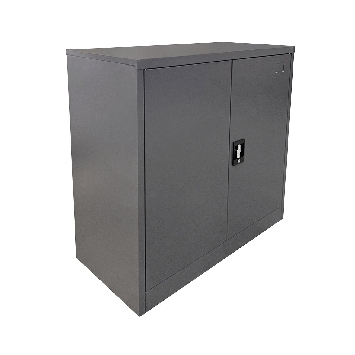DUILIN Cabinet Dark Gray Metal 90x40x90cm