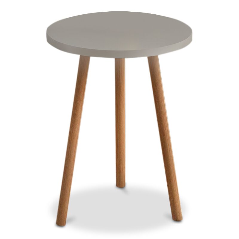 Roma Megapap melamine side table in cappuccino color 33
