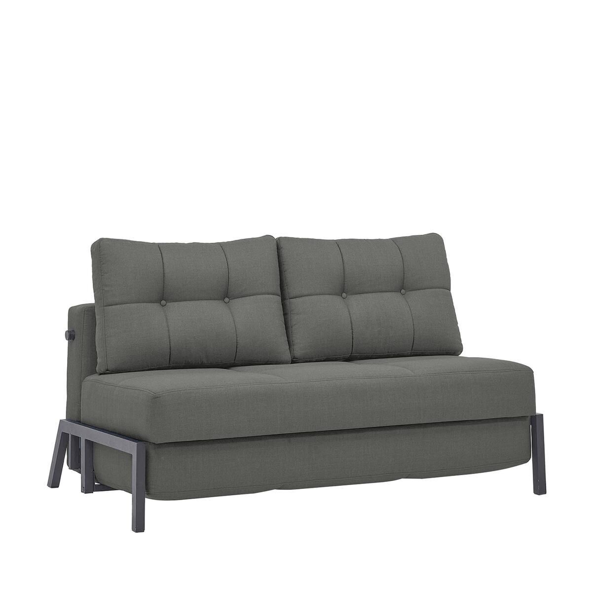 GAEL Two Seater Sofa-Bed Gray 150x91x90cm