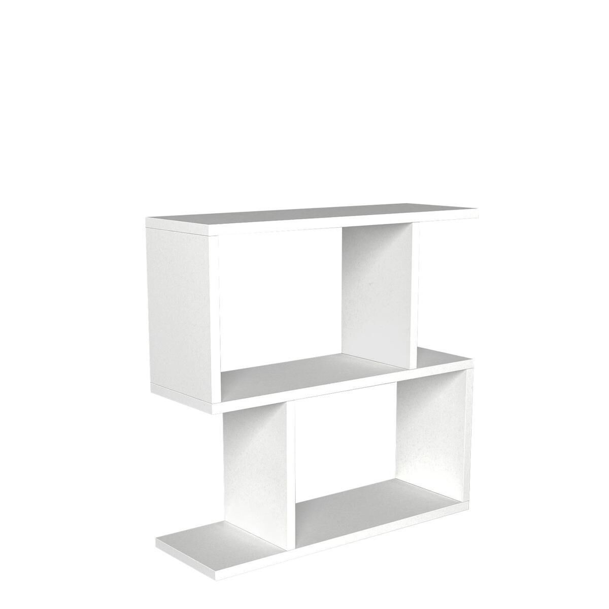 MATHRAKI Side table White Chipboard/Melamine 60x20x60cm