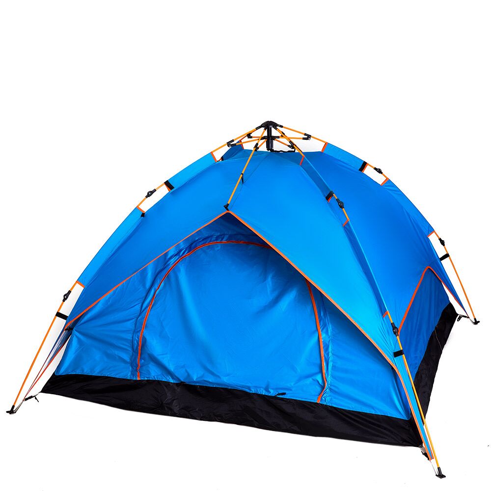 KRABEY Tent Automatic For 4 People Blue 2x2x1.35m