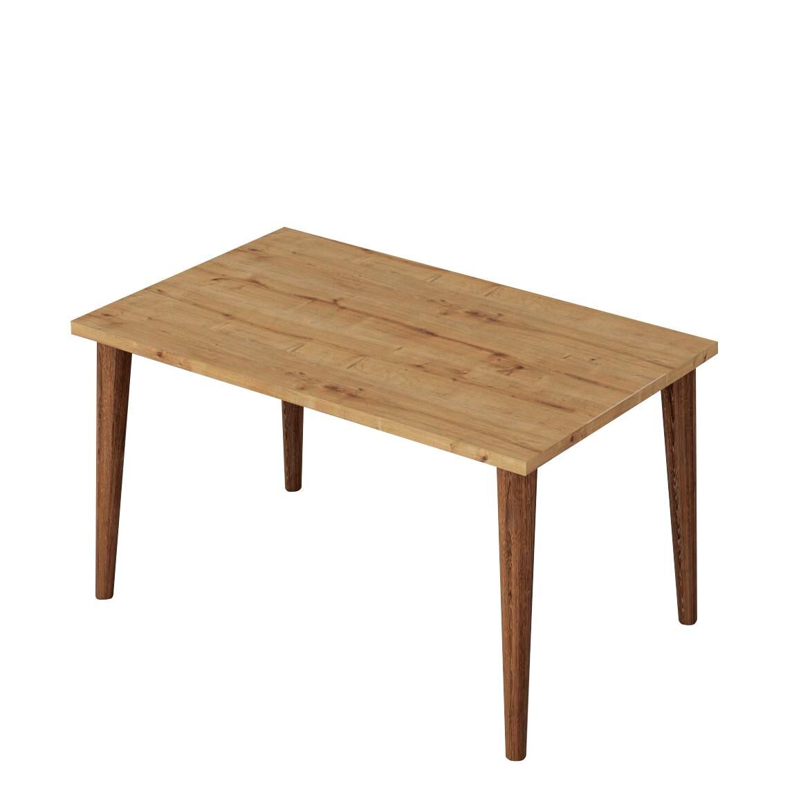 AMALUR Coffee Table Oak Chipboard/Wood 40x72x45cm