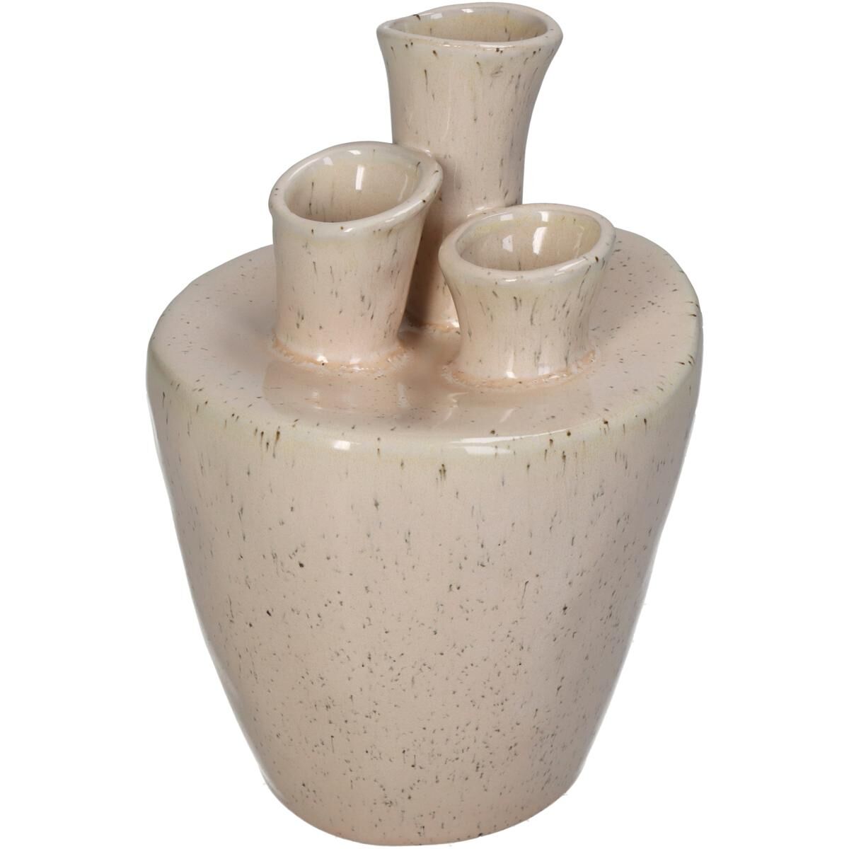 Vase Porcelain Ivory 13.5x13x19cm
