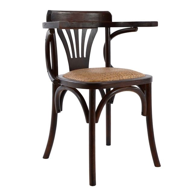 Wooden chair Vienna Type Antique brown HM0180.03 with mat 58,5x49,5x77 cm