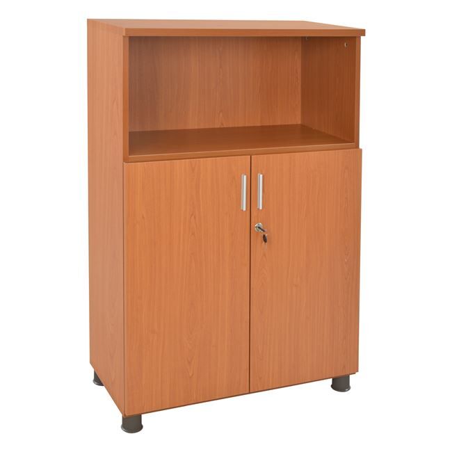 Professional office cabinet in cherry color HM2058.13 80x40x118 cm.