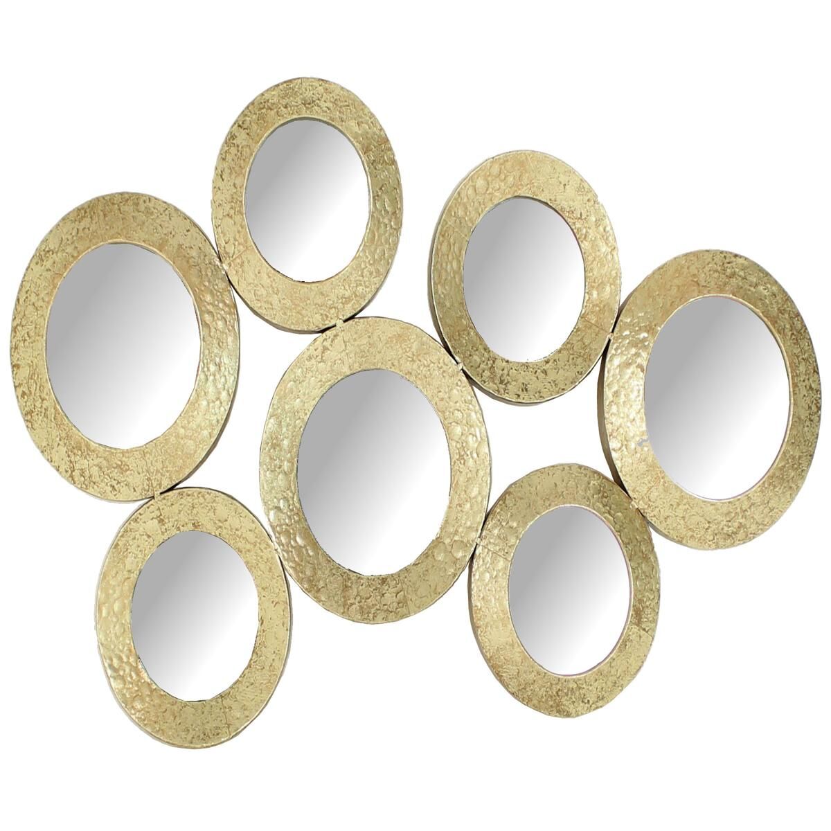 Mirror Metal Gold 90.5x5.5x55.5cm