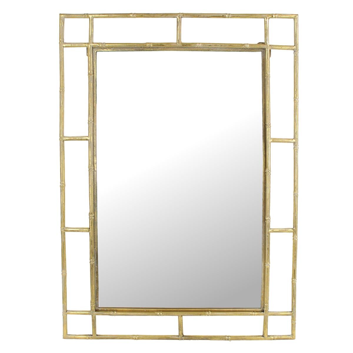 Mirror Metal Gold 69.5x3x99cm