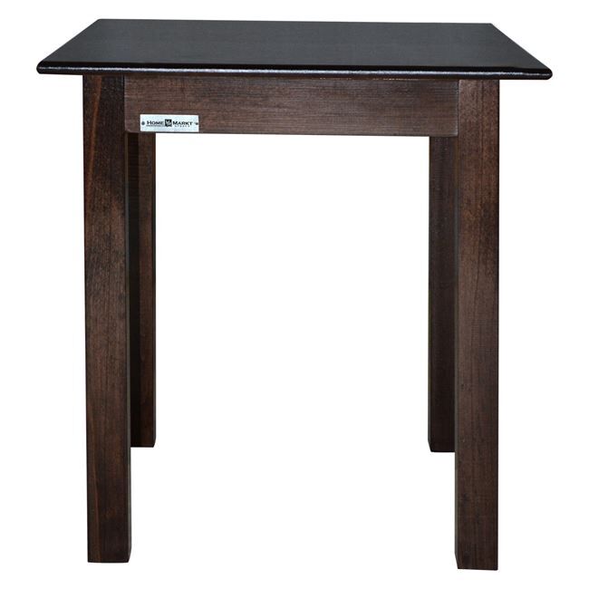 Table solid oak and mdf Wenge 60x60 HM8249