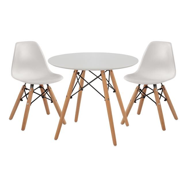 Set 3 pieces with kids table and chairs HM11162