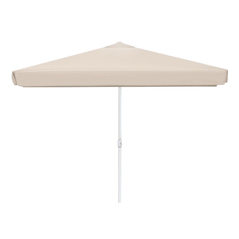Dylan Megapap aluminium frame umbrella fabric in ecru color 3x3m.