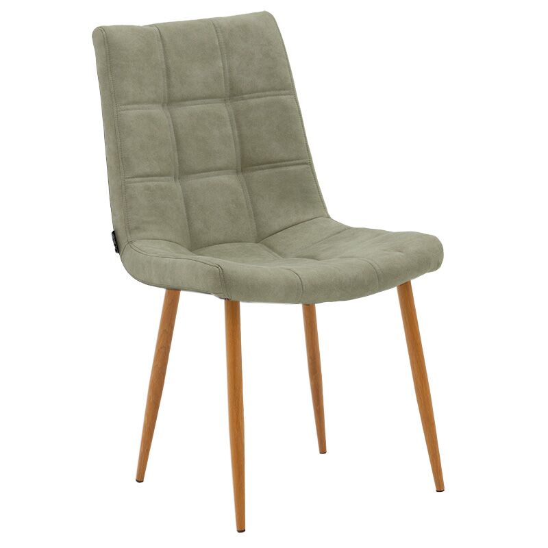 Chair Nola pakoworld pu gray antique-natural leg