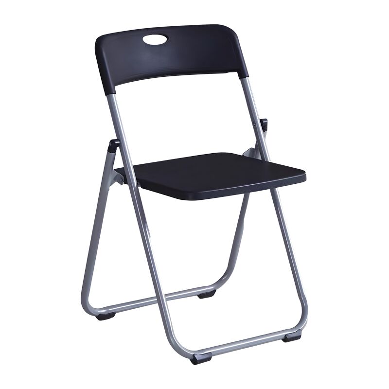 Foldable chair Daxton pakoworld PP black-silver 49x46.5x73.5cm