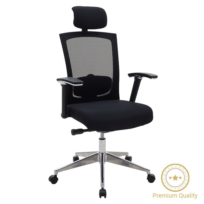 Manager office chair Nairn Premium pakoworld mesh black
