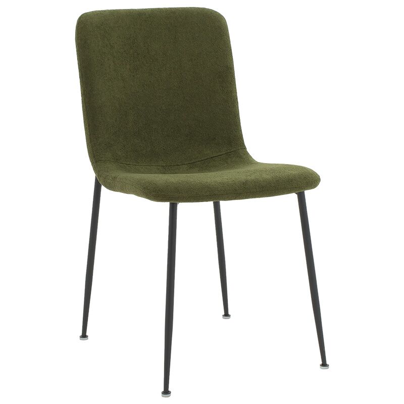 Gratify pakoworld chair boucle fabric khaki-leg black
