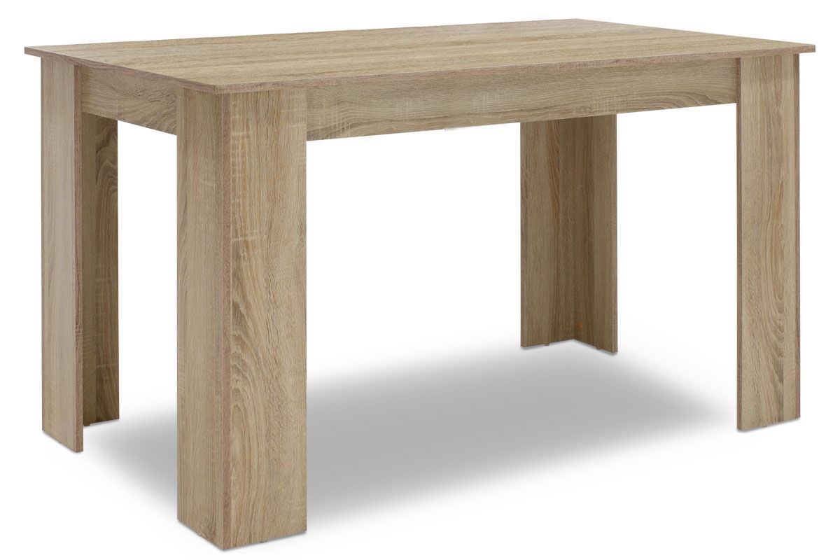 Table Jason pakoworld in sonoma color 150x80x76,5cm