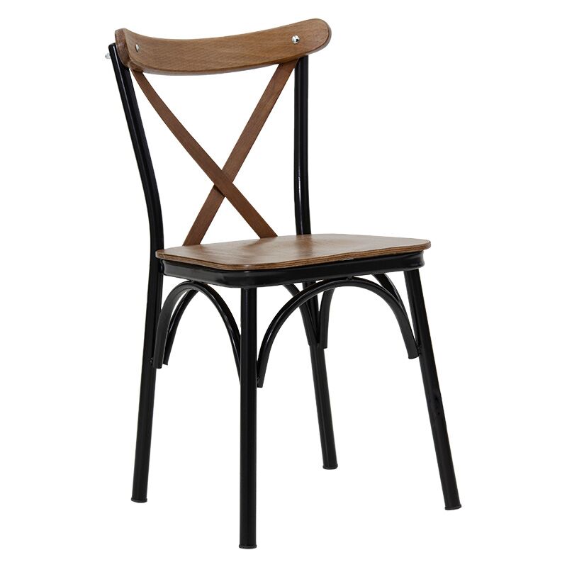 Alora pakoworld chair cherry wood-black leg