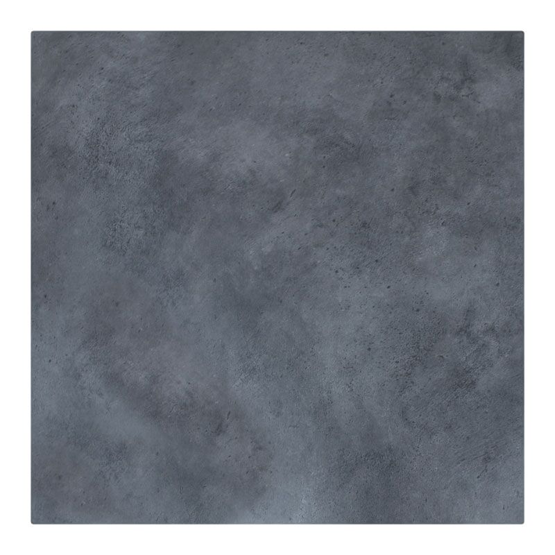 Επιφάνεια τραπεζιού Sizzle pakoworld Werzalit ανθρακί cement 70x70εκ πάχους 35mm