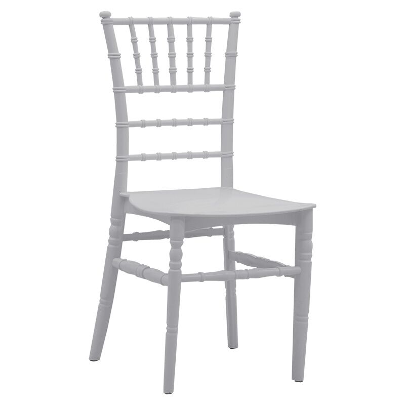 Catering chair Tiffany pakoworld PP recyclable grey