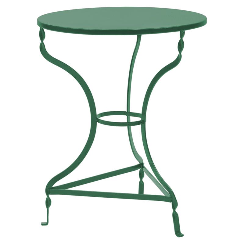 Table Noah pakoworld metallic green D58x72cm